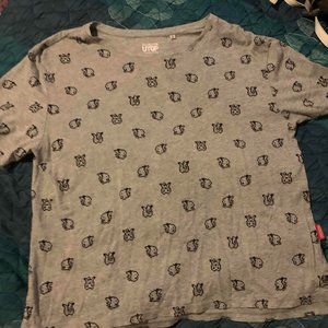 Uniqlo UTGP L Pokemon Pikachu Retro Pattern Cotton T-Shirt, 2017